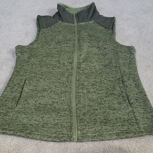 Faded Glory Sweater Vest Olive Green XS NWOT